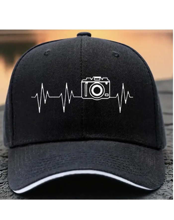 Fotograf Cap Sort til Fotografer